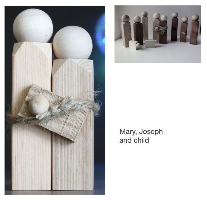 Mary and Joseph Figure
