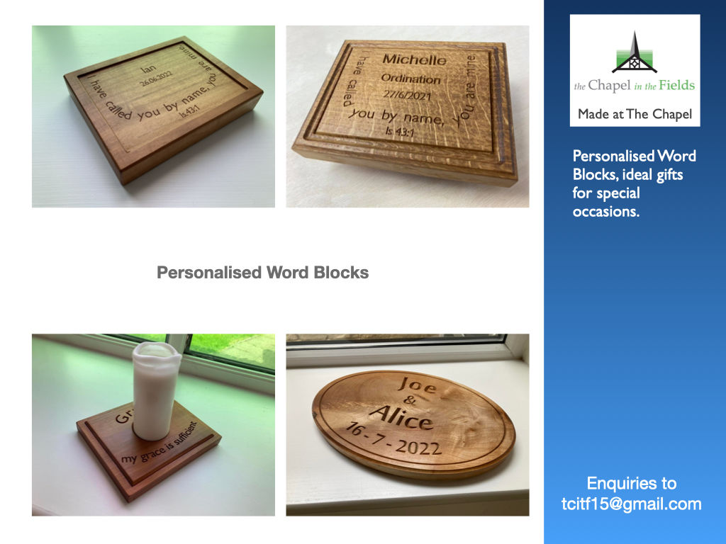 Personalised Word Blocks